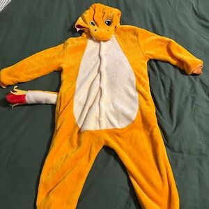 Kids Pokemon Charmander Costume Size 5/6